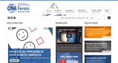 Desktop Screenshot of cnafe.it